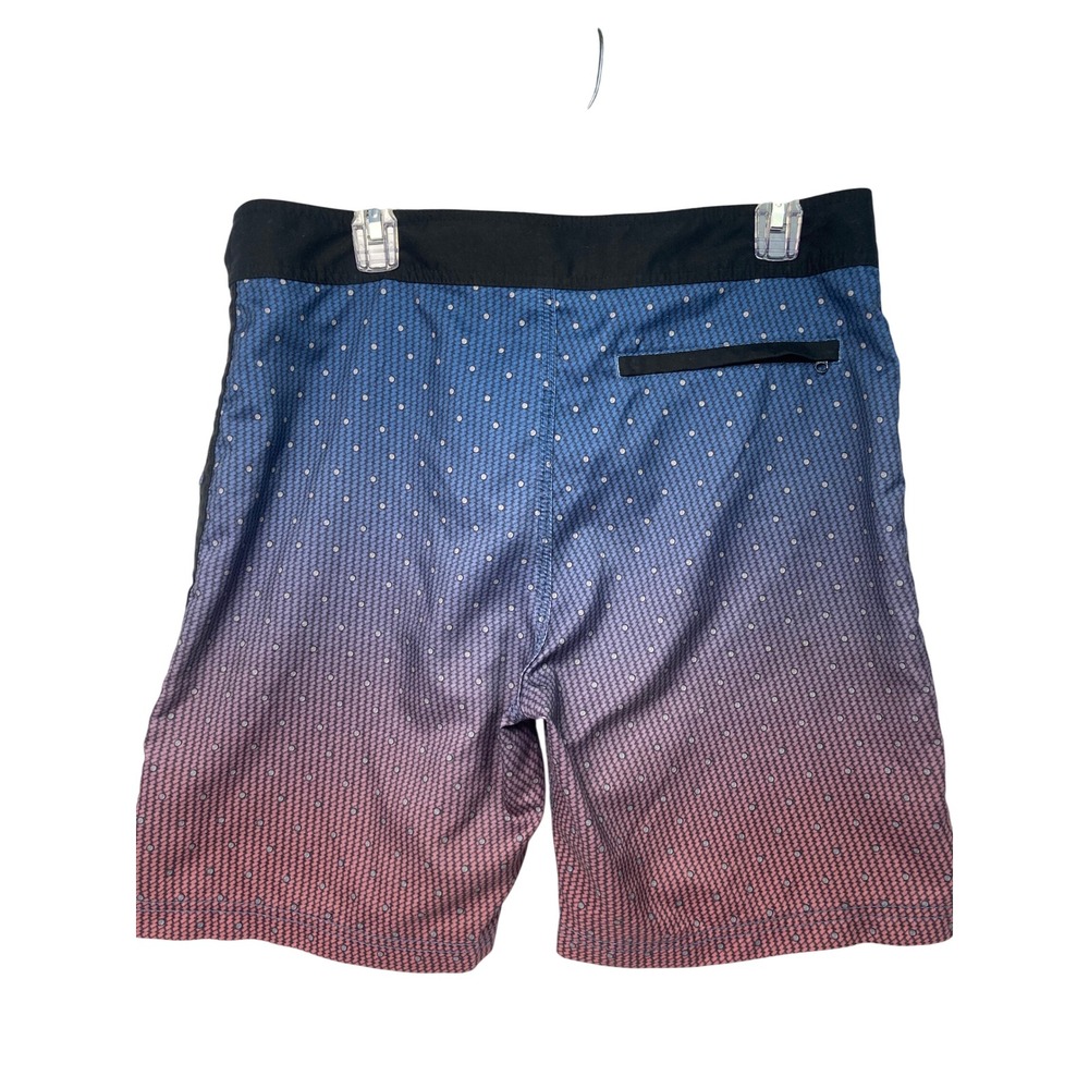 Hurley Phantom Board Shorts Men's 32 Blue Purple Ombre Swim Trunks - Picture 3 of 6